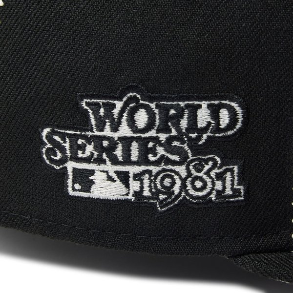 画像8: NEWERA(ニューエラ)“59FIFTY MLB BALL STITCH ロサンゼルス・ドジャース ブラック” (8)