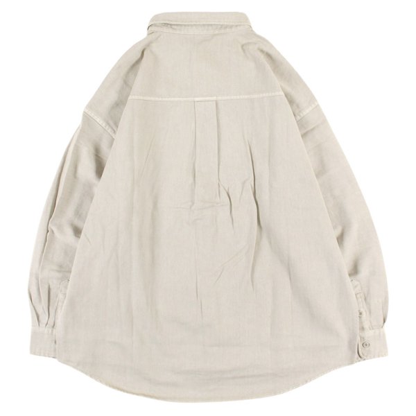 画像2: 【ラストXLのみ】PeeTee. (ピーティー) “PIGMENT L/S SHIRTS” (2)