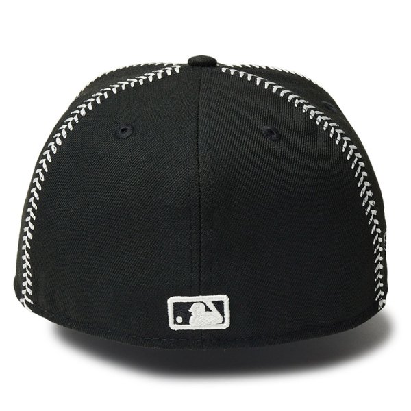画像4: NEWERA(ニューエラ)“59FIFTY MLB BALL STITCH ロサンゼルス・ドジャース ブラック” (4)