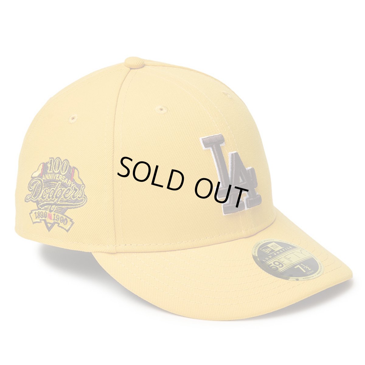 画像1: NEWERA（ニューエラ）“LP 59FIFTY MLB COLOR VARIATION ロサンゼルス・ドジャース Aゴールド” (1)
