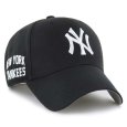画像1: '47 (フォーティーセブン) “YANKEES SURE SHOT SNAPBACK ’47 MVP BlackｘWhite Logo” (1)