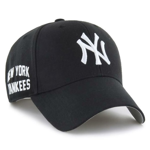 画像1: '47 (フォーティーセブン) “YANKEES SURE SHOT SNAPBACK ’47 MVP BlackｘWhite Logo” (1)