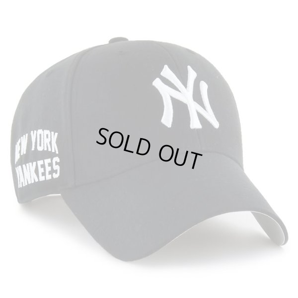 画像1: '47 (フォーティーセブン) “YANKEES SURE SHOT SNAPBACK ’47 MVP BlackｘWhite Logo” (1)
