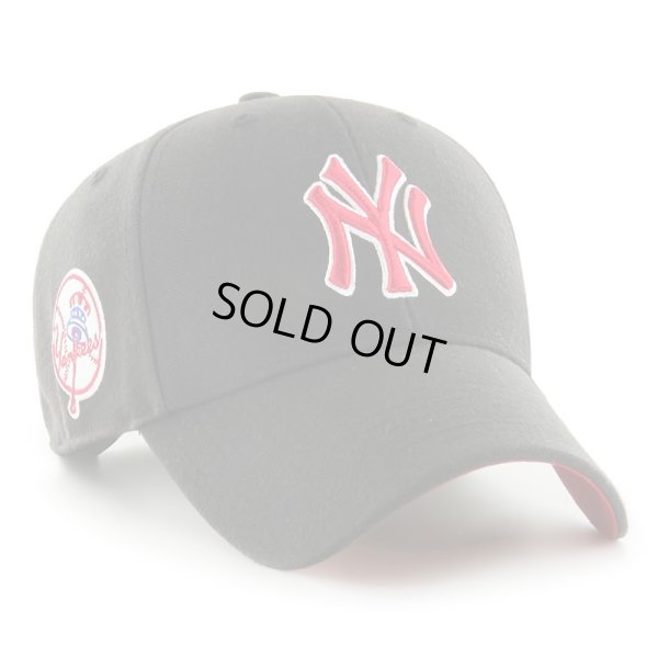 画像1: '47 (フォーティーセブン) “YANKEES SURE SHOT SNAPBACK ’47 MVP BlackｘRed Logo” (1)