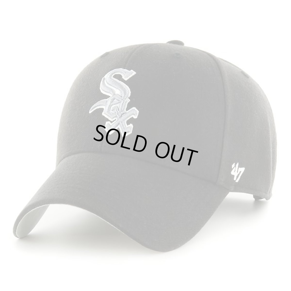 画像2: '47 (フォーティーセブン) “WHITE SOX SURE SHOT SNAPBACK ’47 MVP BLACK” (2)