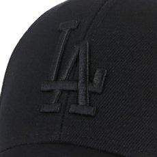 画像4: '47 (フォーティーセブン) “DODGERS SURE SHOT SNAPBACK ’47 MVP BlackｘBlack Logo” (4)