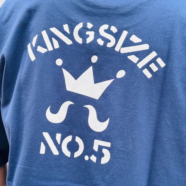 画像12: 【ラストMのみ】KINGSIZE（キングサイズ）“NO.5 TEE” (12)