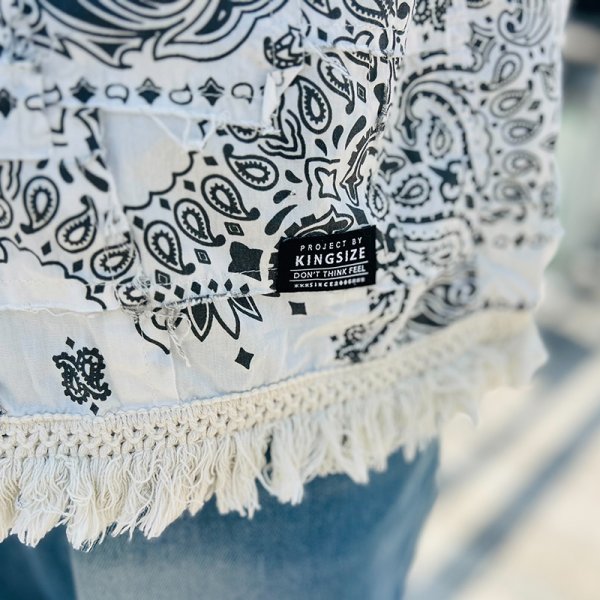 画像13: 【ラストMのみ】KINGSIZE（キングサイズ）“PAISLEY S/S SHIRTS” (13)