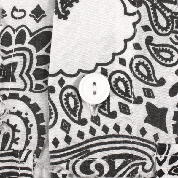 画像4: 【ラストMのみ】KINGSIZE（キングサイズ）“PAISLEY S/S SHIRTS” (4)