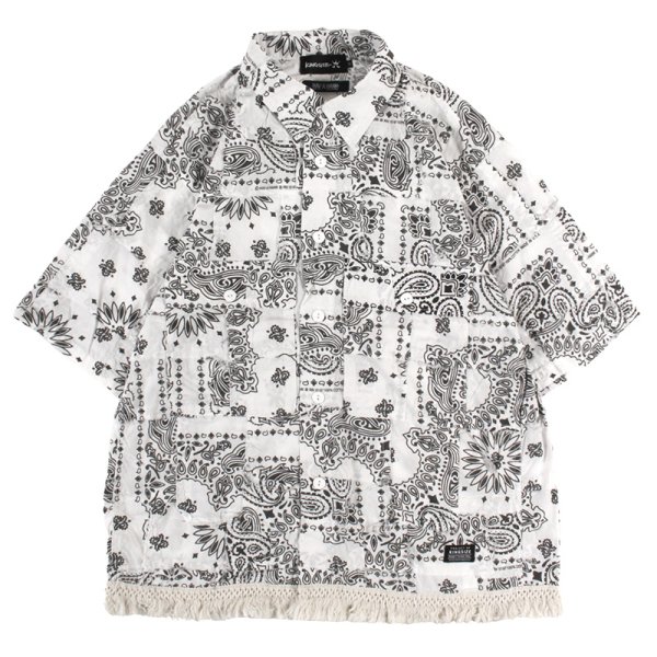 画像1: KINGSIZE（キングサイズ）“PAISLEY S/S SHIRTS” (1)