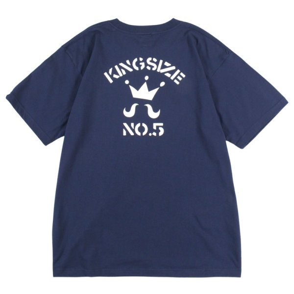 画像3: 【ラストMのみ】KINGSIZE（キングサイズ）“NO.5 TEE” (3)