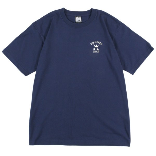 画像2: 【ラストMのみ】KINGSIZE（キングサイズ）“NO.5 TEE” (2)