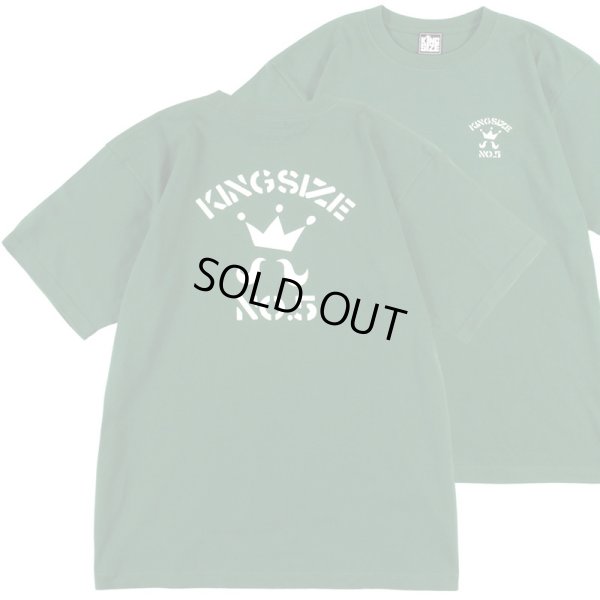 画像1: 【ラストLのみ】KINGSIZE（キングサイズ）“NO.5 TEE” (1)