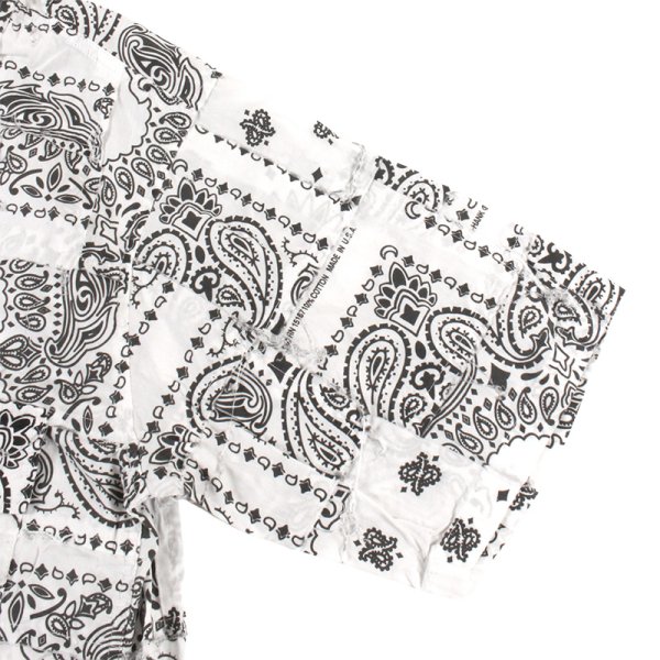 画像10: 【ラストMのみ】KINGSIZE（キングサイズ）“PAISLEY S/S SHIRTS” (10)