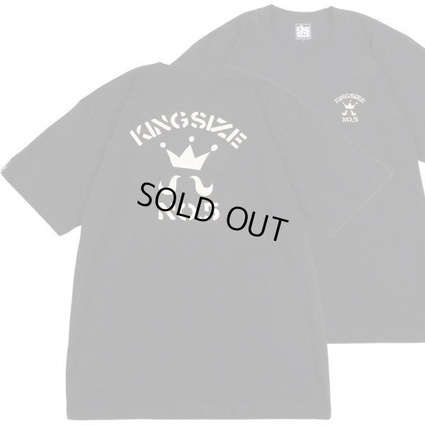 画像1: 【ラストLのみ】KINGSIZE（キングサイズ）“NO.5 TEE” (1)