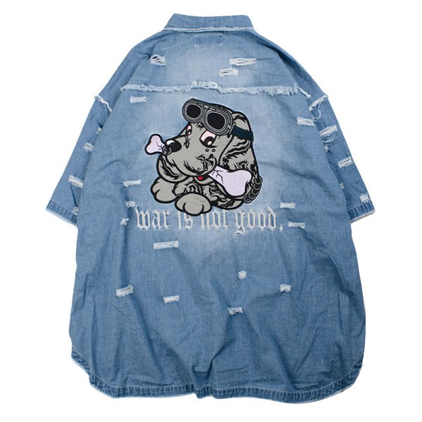 画像4: GALFY(ガルフィー) “病みに染まりし反戦シャツ” (4)