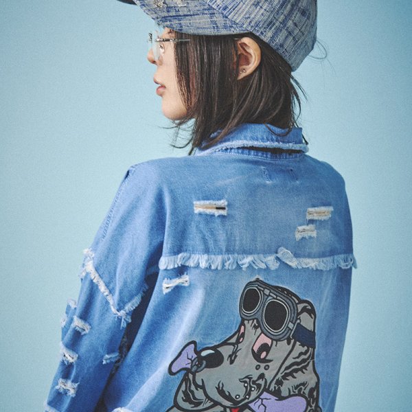 GALFY(ガルフィー) “病みに染まりし反戦シャツ” - DISSIDENT WEB SHOP