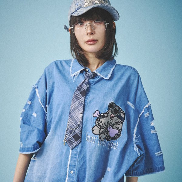 画像12: GALFY(ガルフィー) “病みに染まりし反戦シャツ” (12)