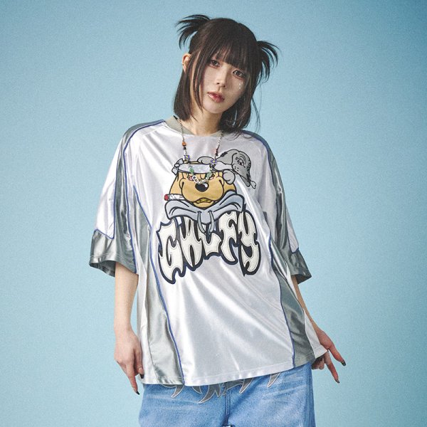 画像9: 【ラスト大型犬(XL)のみ】GALFY(ガルフィー) “病みに争いしサイバーTシャツ” (9)