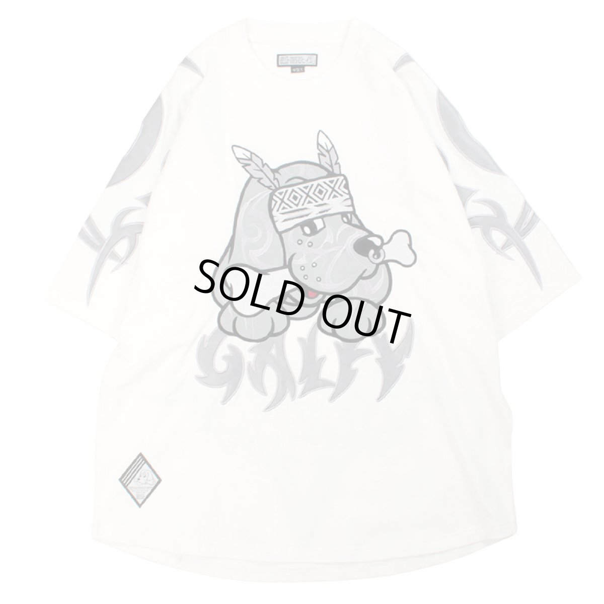 画像2: 【半額】【ラスト大型犬（XL）のみ】GALFY(ガルフィー) “部族長Tシャツ” (2)