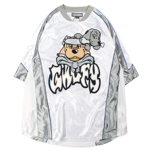 画像2: 【ラスト大型犬(XL)のみ】GALFY(ガルフィー) “病みに争いしサイバーTシャツ” (2)