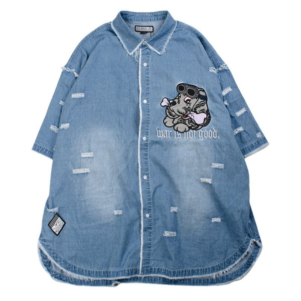 GALFY(ガルフィー) “病みに染まりし反戦シャツ” - DISSIDENT WEB SHOP