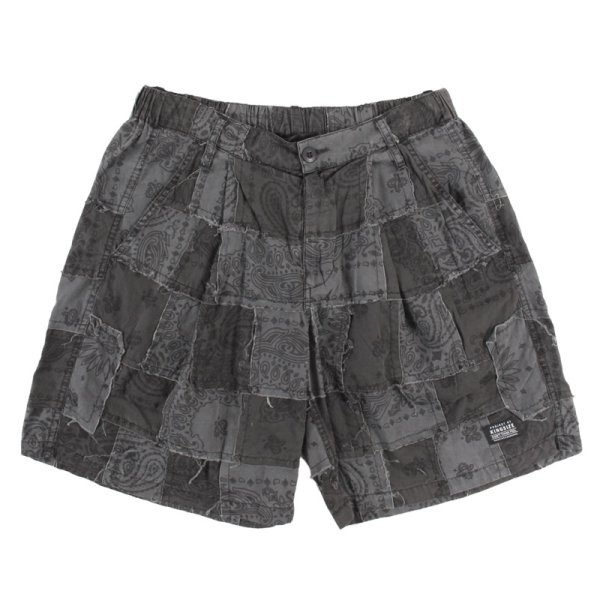 画像1: 【ラストMのみ】KINGSIZE（キングサイズ）“PAISLEY SHORT PANTS” (1)
