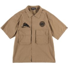 画像2: KINGSIZE（キングサイズ）“x RYO the SKYWALKER COLLABO FATIGUE SHIRTS” (2)