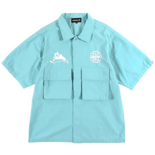 画像3: 【2025.06.12再入荷】【ラストMのみ】KINGSIZE(キングサイズ)“x RYO the SKYWALKER COLLABO FATIGUE SHIRTS” (3)