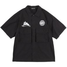 画像2: KINGSIZE（キングサイズ）“x RYO the SKYWALKER COLLABO FATIGUE SHIRTS” (2)