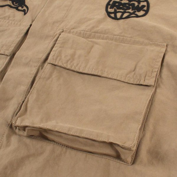 画像7: KINGSIZE(キングサイズ)“x RYO the SKYWALKER COLLABO FATIGUE SHIRTS” (7)