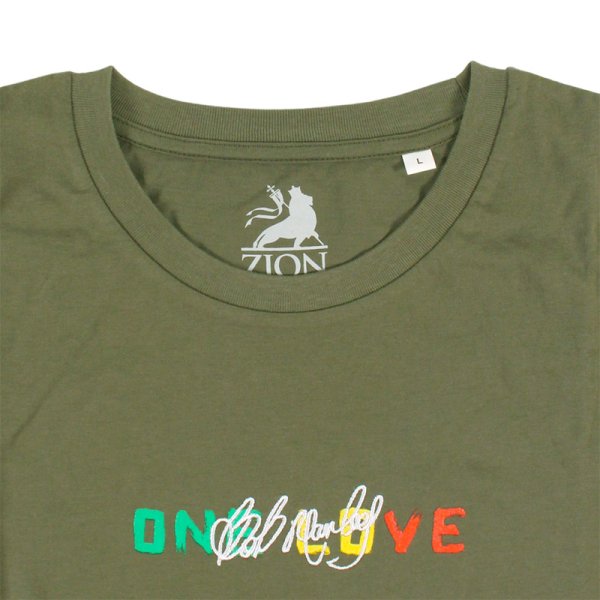 画像4: ZION ROOTSWEAR(ザイオンルーツウエア) “BOB MARLEY ONE LOVE DREADS TEE” (4)