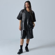 画像12: FUBU（フブ） “FAUX LEATHER BASEBALL SHIRTS” (12)