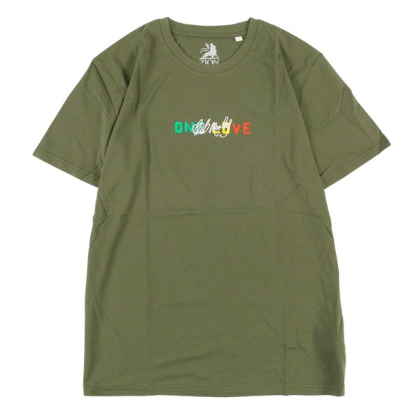 画像2: ZION ROOTSWEAR(ザイオンルーツウエア) “BOB MARLEY ONE LOVE DREADS TEE” (2)
