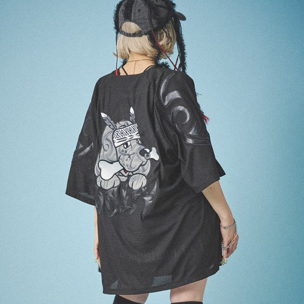 画像13: GALFY(ガルフィー) “部族長メッシュシャツ” (13)