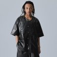 画像14: FUBU（フブ） “FAUX LEATHER BASEBALL SHIRTS” (14)