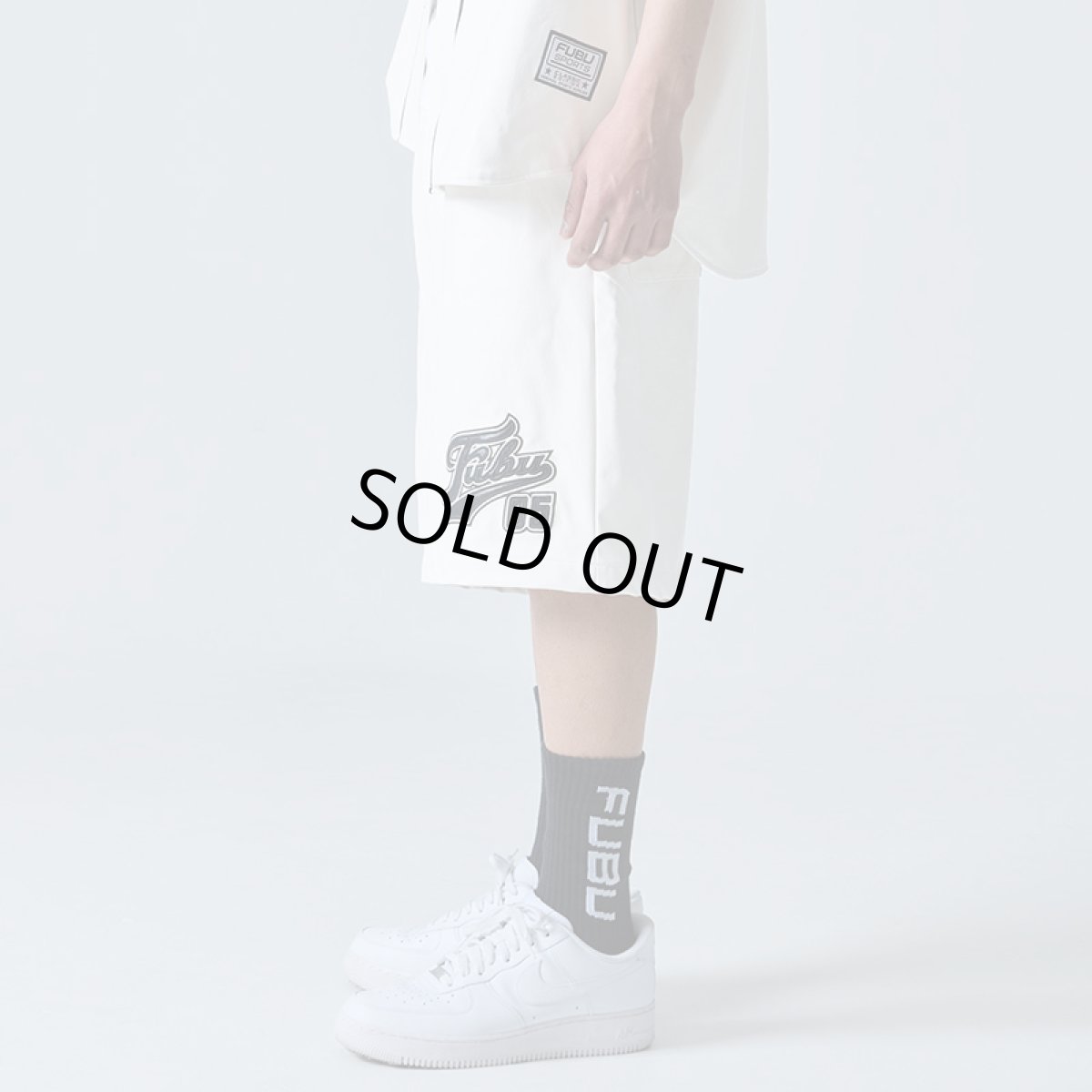 画像11: 【30%OFF】【ラストMのみ】FUBU（フブ） “FAUX LEATHER SHORT PANTS” (11)