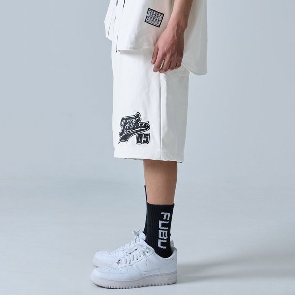 画像11: 【ラストMのみ】FUBU(フブ) “FAUX LEATHER SHORT PANTS” (11)