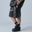 画像10: FUBU（フブ） “FAUX LEATHER SHORT PANTS” (10)