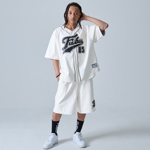 画像18: 【ラストXLのみ】FUBU（フブ） “FAUX LEATHER BASEBALL SHIRTS” (18)