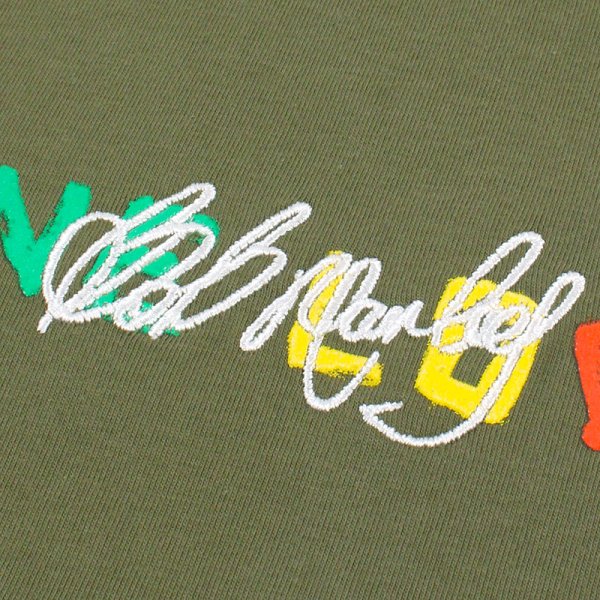 画像6: ZION ROOTSWEAR(ザイオンルーツウエア) “BOB MARLEY ONE LOVE DREADS TEE” (6)