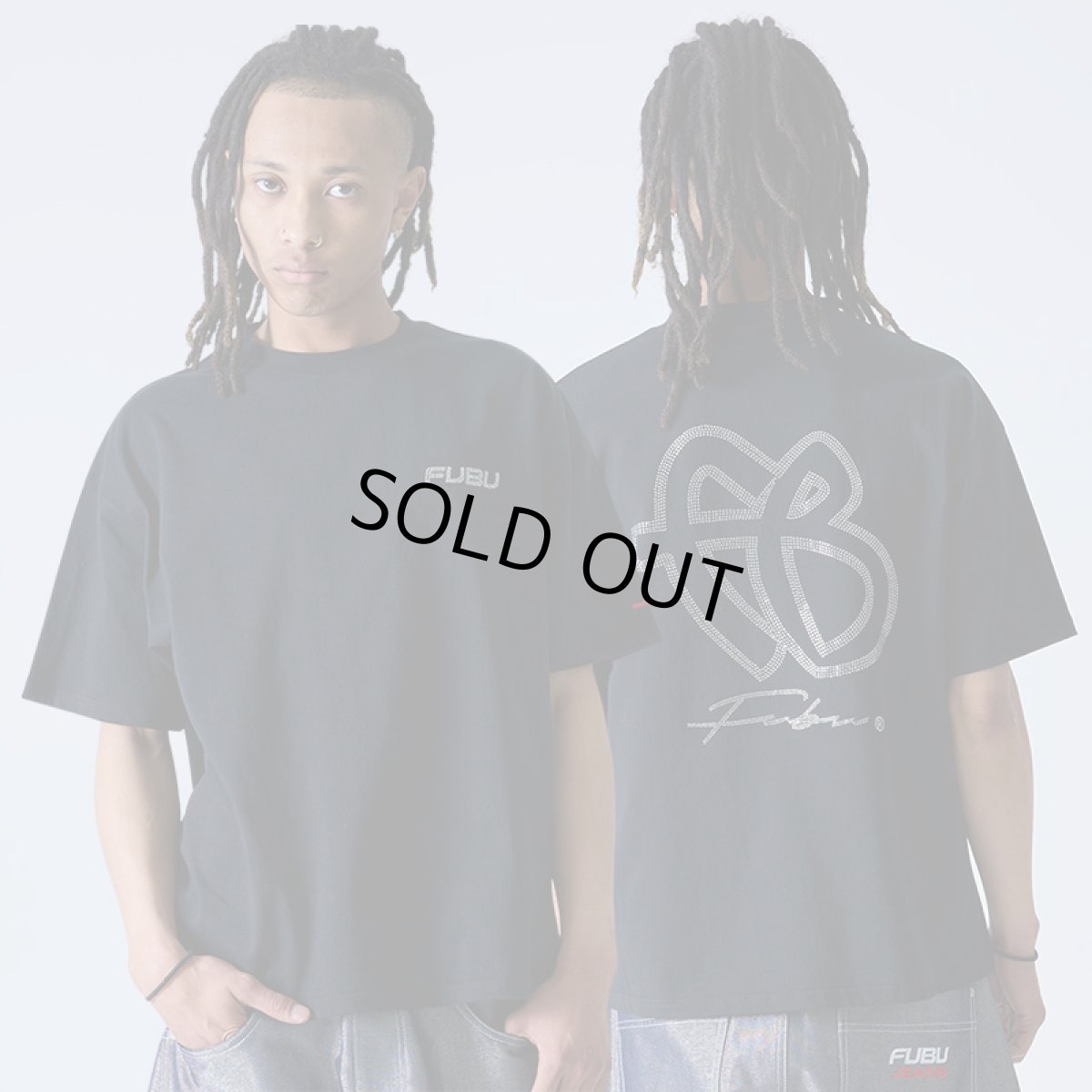 画像1: FUBU（フブ） “FB RHINESTONE T-SHIRTS” (1)
