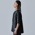 画像16: FUBU（フブ） “FAUX LEATHER BASEBALL SHIRTS” (16)