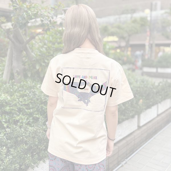 画像9: PeeTee. (ピーティー) “MULTI COLOR LOVE AND PEACE TEE” (9)