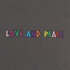画像5: 【ラストXXLのみ】PeeTee. (ピーティー) “MULTI COLOR LOVE AND PEACE TEE” (5)