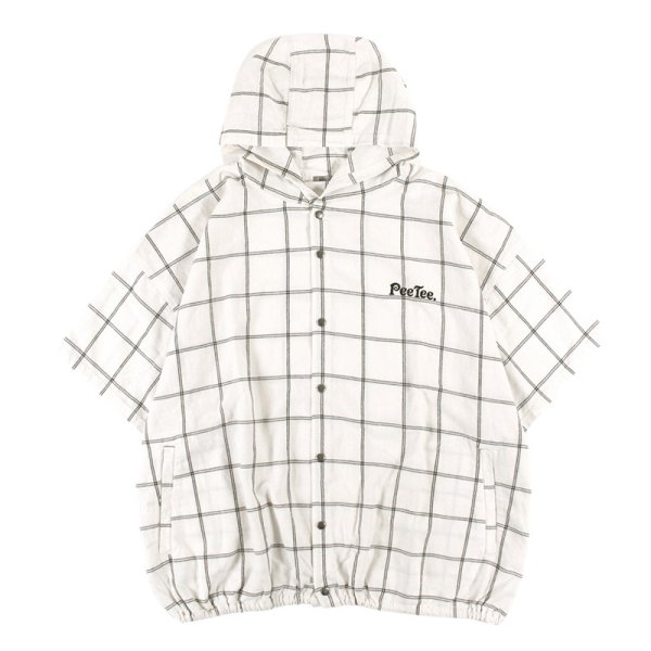画像1: PeeTee. (ピーティー) “CHECKERD SMOCK HOOD” (1)