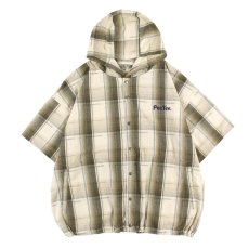 画像1: PeeTee. (ピーティー) “CHECKERD SMOCK HOOD” (1)