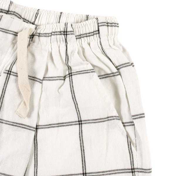 画像4: 【ラストLのみ】PeeTee. (ピーティー) “CHECKERED TUCK SHORTS” (4)