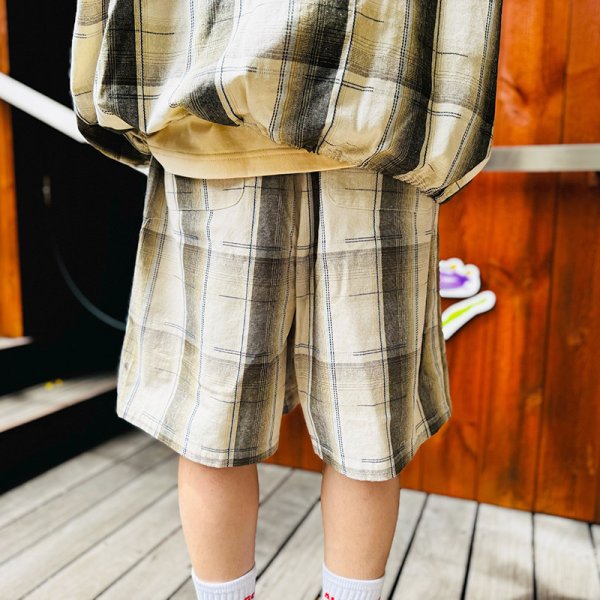 画像11: PeeTee. (ピーティー) “CHECKERED TUCK SHORTS” (11)