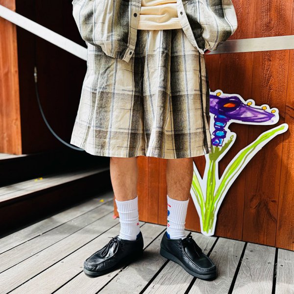 画像9: PeeTee. (ピーティー) “CHECKERED TUCK SHORTS” (9)